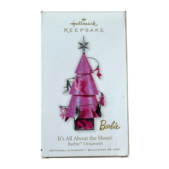 2010 Hallmark Keepsake Barbie It's All About The Shoes Ornament Christmas Mattel - Picture 2 of 9